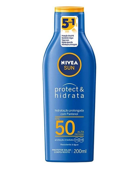Protetor Solar Sun Protect Hidrata Fps50 200ml Nivea