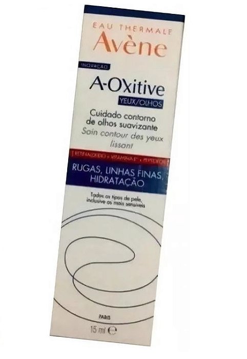 Avene A-oxitive Olhos Creme Para Rugas E Linhas Finas 15ml