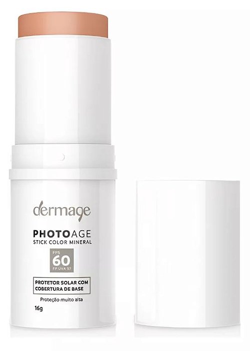 Dermage Protetor Solar Photoage Stick Color Médio Fps60 16g