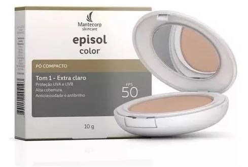 Episol Color Pó Compacto FPS 50 Tom 1 - EXTRA CLARO 10g