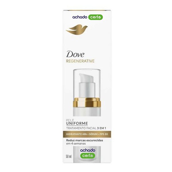 Dove Regenerative Hidratante 48h fps 30 Sérum 3 em 1 - 50ml