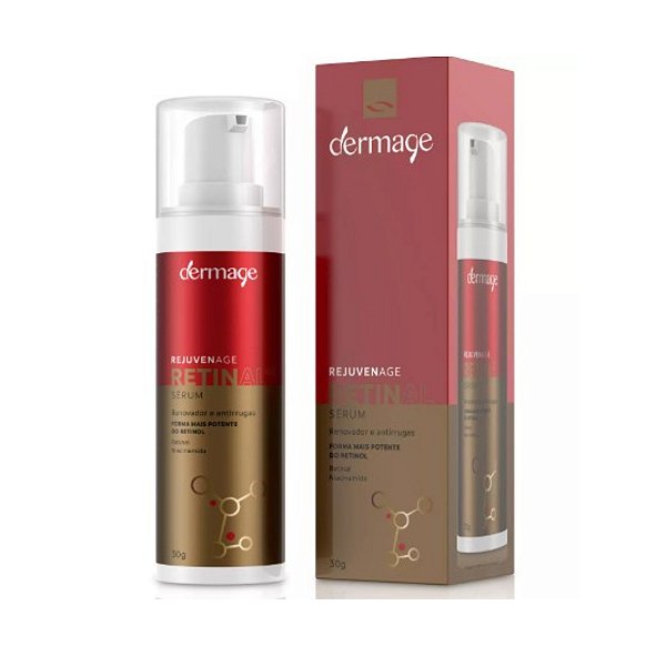 Dermage Rejuvenage Retinal Sérum Renovador e Antirrugas 30g