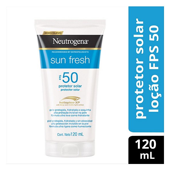 Neutrogena Fps50 Sun Fresh Protetor Solar 120ml