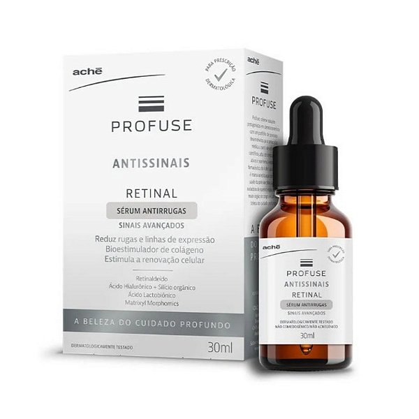 Profuse Antissinais Retinal Sérum Antirrugas Renovação 30ml