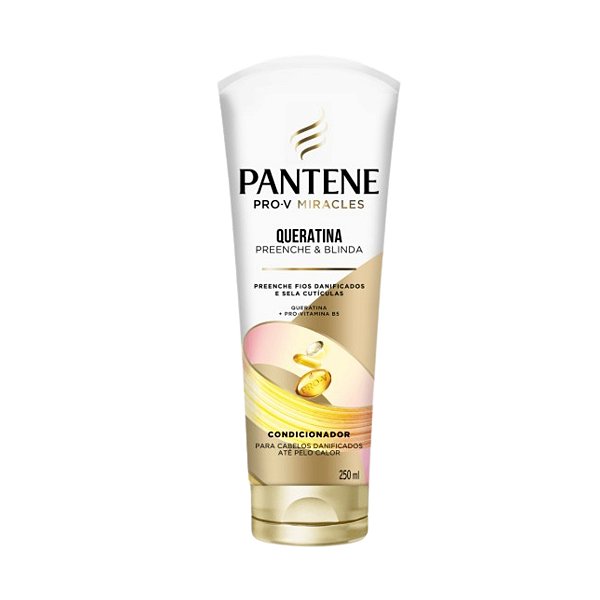 Pantene Pro-V Miracle Cond. Queratina Preenche Blinda 250ml
