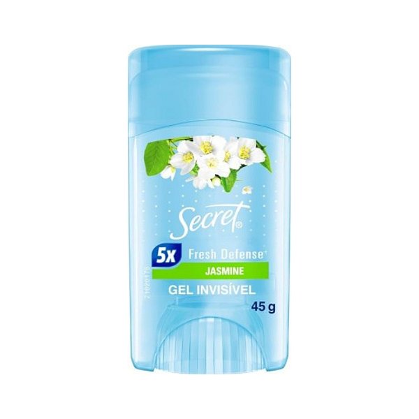 Secret Jasmine 5x Fresh Defense Gel Invisible 45g
