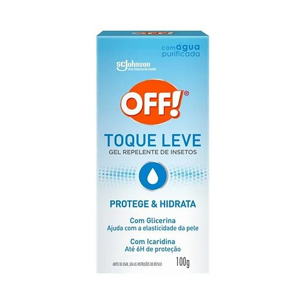 Off Toque Leve Protege Hidrata Com Glicerina Icaridina 100g
