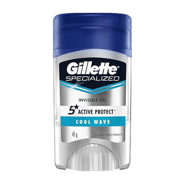 Gillette Cool Wave Stick Specialized Active Protect 45g