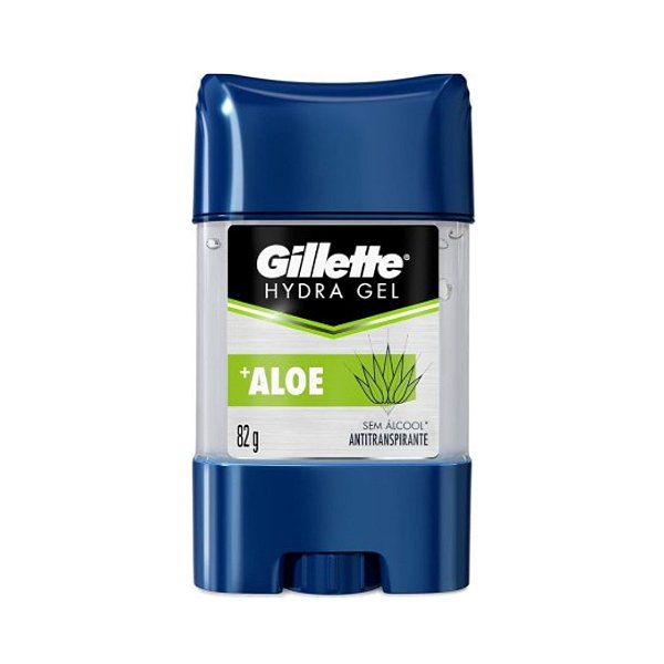 Gillette Hydra Gel 48h Proteção Aloe Extra Comfort 82g