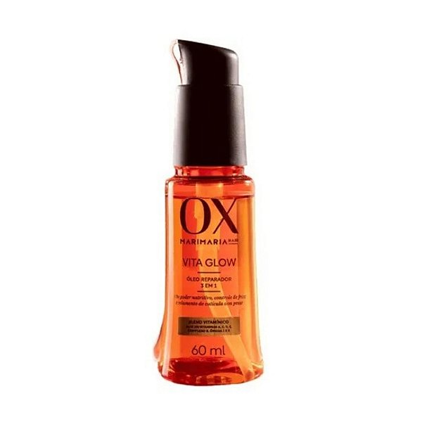 Ox Vita Glow Reparação Blend Vitamínico Marimaria Hair 60ml