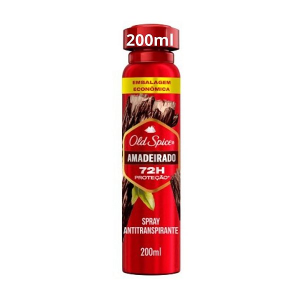 Old Space Amadeirado Antitranspirante Prolongado 72h 200ml
