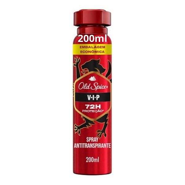 Old Space Vip Antitranspirante Prolongado 72h 200ml