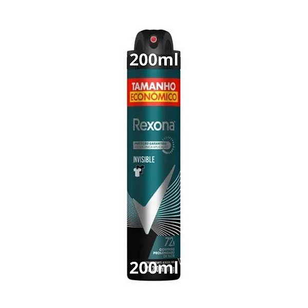 Rexona Invisible Antitranspirante Prolongado 200ml