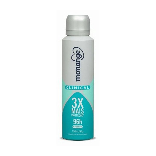 Monange Clinical 3x Mais Proteção 96h Rigorante 150ml