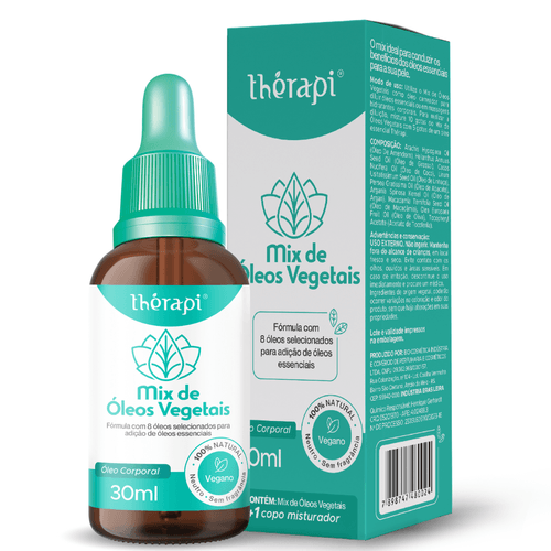 Óleos Vegetais 30 ml
