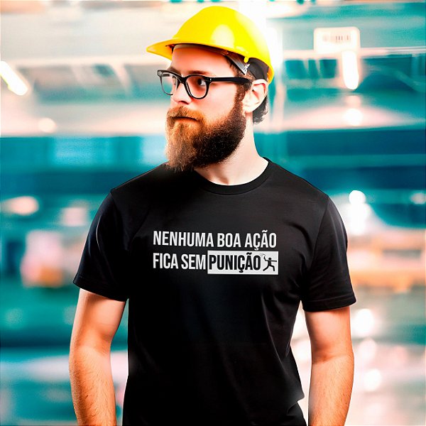 DoisEmpregos- NENHUMA boa ação fica sem PUNIÇÃO! Unissex (minimalista)