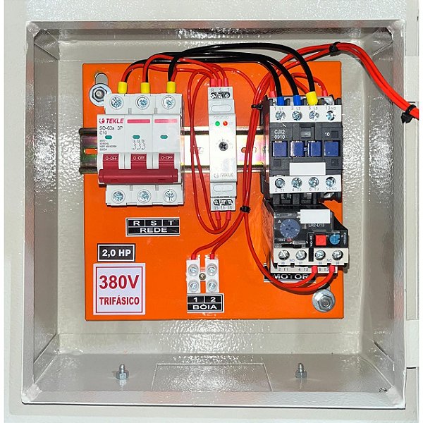 Painel  P/ bomba submersa 2,0CV Trifasico 380V