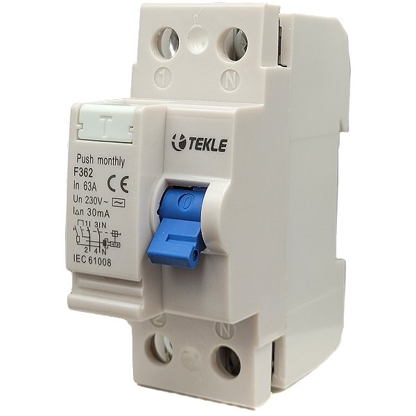 INTERRUPTOR DIFERENCIAL IDR BIPOLAR 63A - 30MA