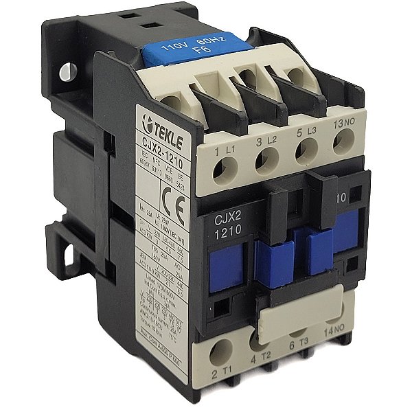 CONTATOR TRIP. CJX2-1210(LC1D-1210)1NA - 110Vca