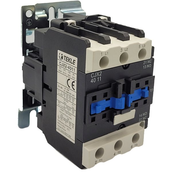 CONTATOR TRIP. CJX2-4011(LC1D-4011)1NA+1NF - 220Vca