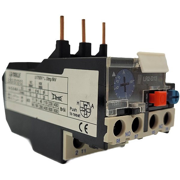 RELE DE SOBRECARGA LR2 D1312 - 5,5 ~ 8A(CJX2-D09)