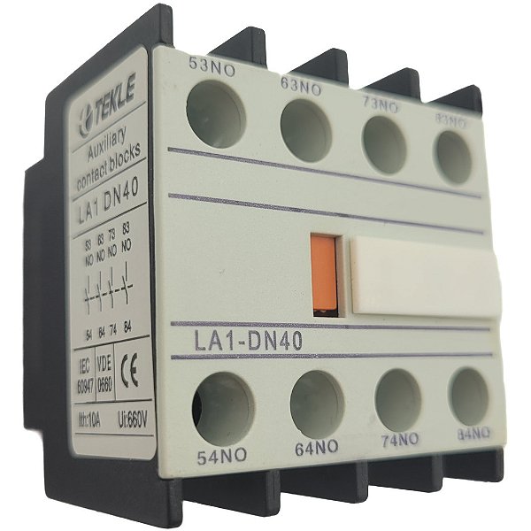 BLOCO DE CONTATO AUXILIAR CJX2 - F4-40 - DN40 - 4NA