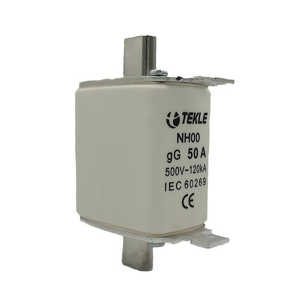 FUSIVEL RETARDADO NH00 - 500V-120KA - 50A