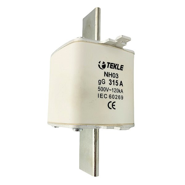 FUSIVEL RETARDADO NH03 - 500V-120KA - 315A