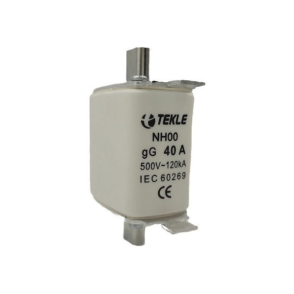 FUSIVEL RETARDADO NH00 - 500V-120KA - 40A