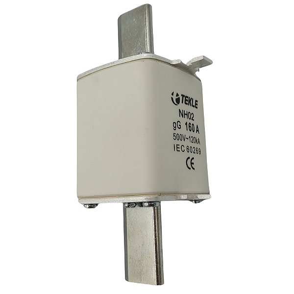 FUSIVEL RETARDADO NH02 - 500V-120KA - 160A