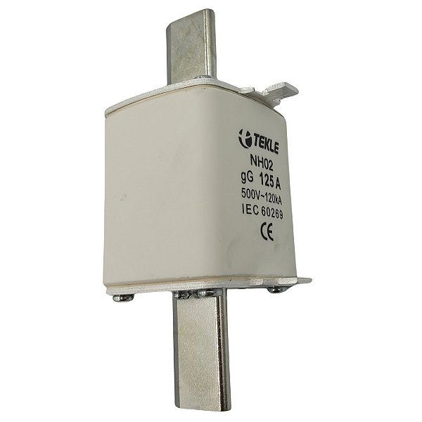 FUSIVEL RETARDADO NH02 - 500V-120KA - 125A