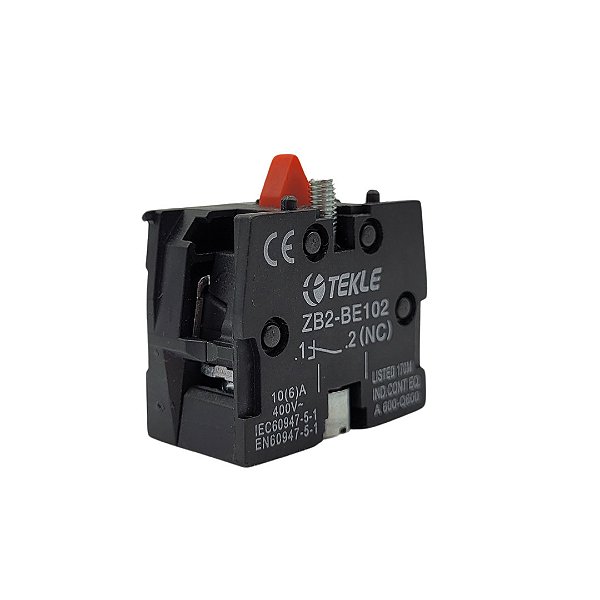 BE102 BLOCO CONTATO NF PLASTICO