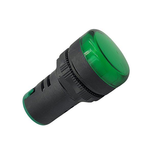SINALEIRO LED VERDE 22MM 380Vca