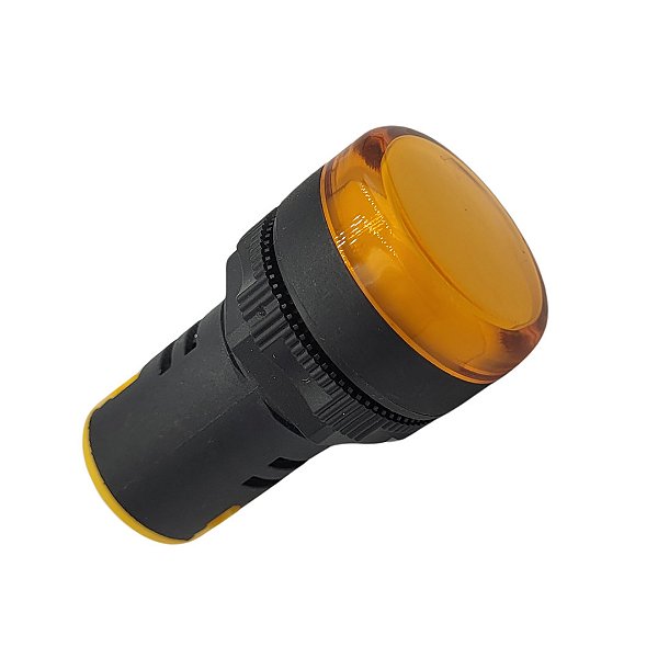 SINALEIRO LED AMARELO 22MM 380Vca
