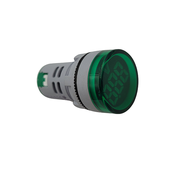 VOLTIMETRO DIGITAL 22MM VERDE DE 50-500VCA - AD16-22ADS