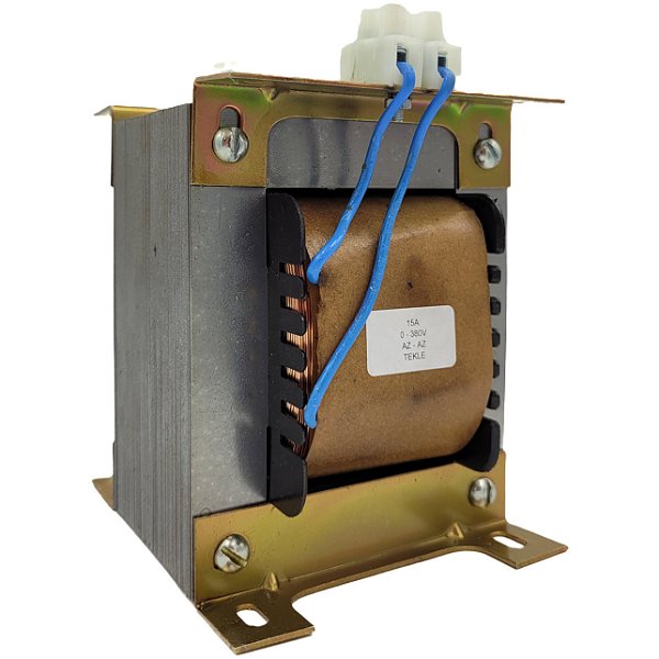 TRANSFORMADOR DE COMANDO COM BORNE  - E380VCA - S220VCA - 15A - 3.300VA