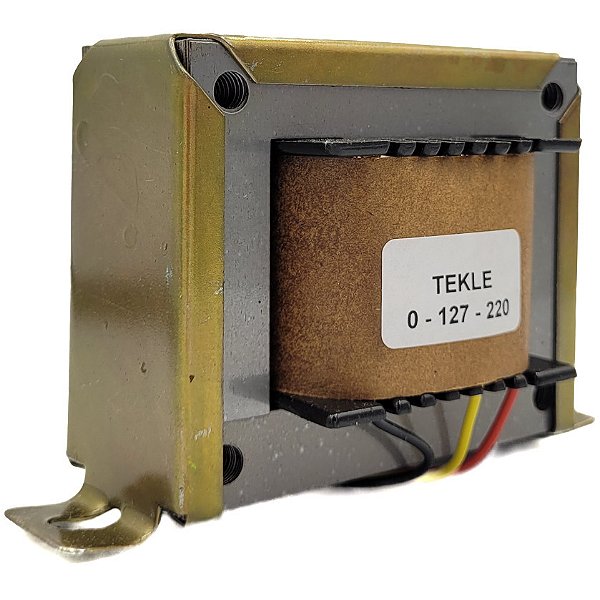 TRANSFORMADOR DE COMANDO COM FIO - E127/220VCA - S12VCA - 3A - 36VA