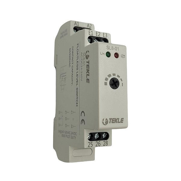 RELE DE NIVEL INFERIOR SL8-01 - 24VCA/24VCC - 127/220VCA- 60HZ