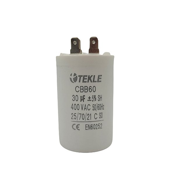 CAPACITOR PERMANENTE C/TERMINAL 30,0 UF 380/400V