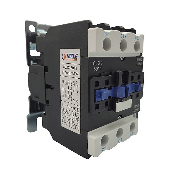 CONTATOR TRIP. CJX2-5011(LC1D-5011)1NA+1NF - 110Vca