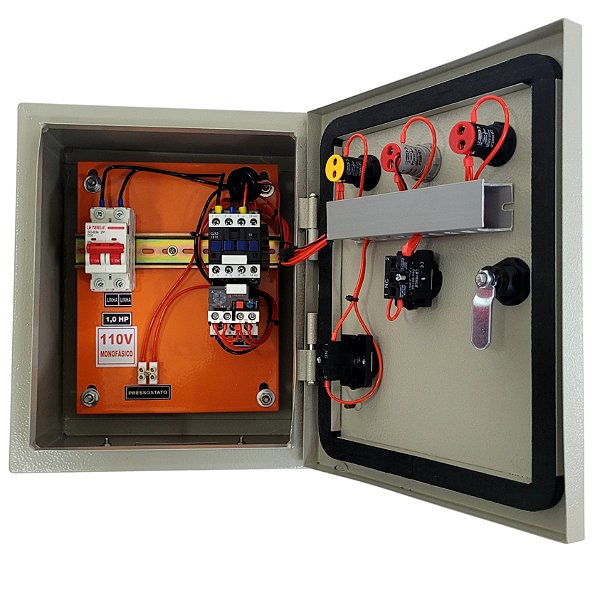 PAINEL PARA PROTEÇÃO DE COMPRESSOR MONOFÁSICO 1,0CV 127V