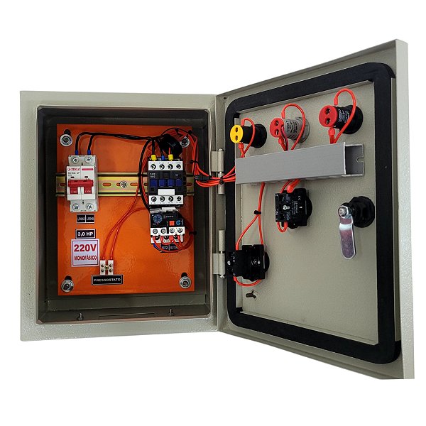 PAINEL PARA PROTEÇÃO DE COMPRESSOR MONOFÁSICO 3,0CV 220V