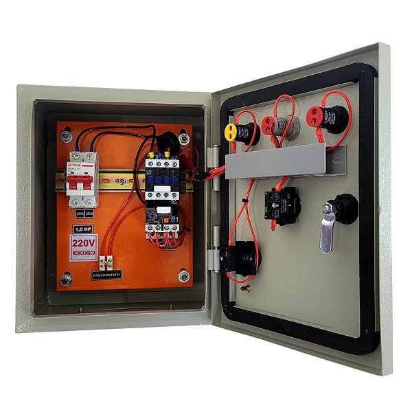 PAINEL PARA PROTEÇÃO DE COMPRESSOR MONOFÁSICO 1,0CV 220V