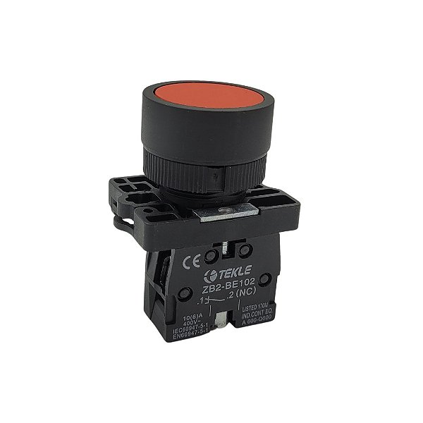 BOTÃO PULSANTE - EA42 VM PLAST.22MM 1NF