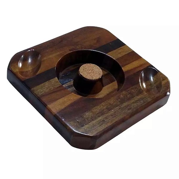 Cinzeiro para Cachimbo em Madeira