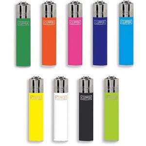 Isqueiro Pequeno Clipper kit com 12 unidades