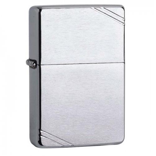 Isqueiro Zippo Brushed Cromo Vintage