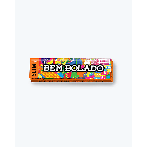 Seda Bem Bolado Slim 1/4 Bem Bolado kit com 5 unidades