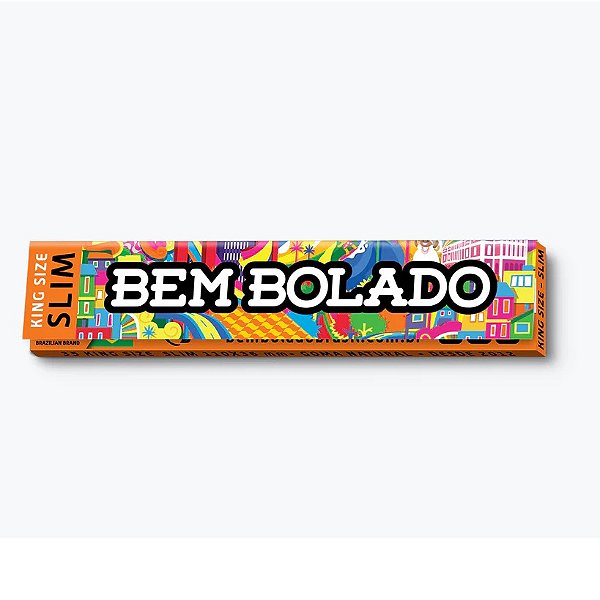 Seda King Size Slim Bem Bolado Bem Bolado Kit com 5 unidades