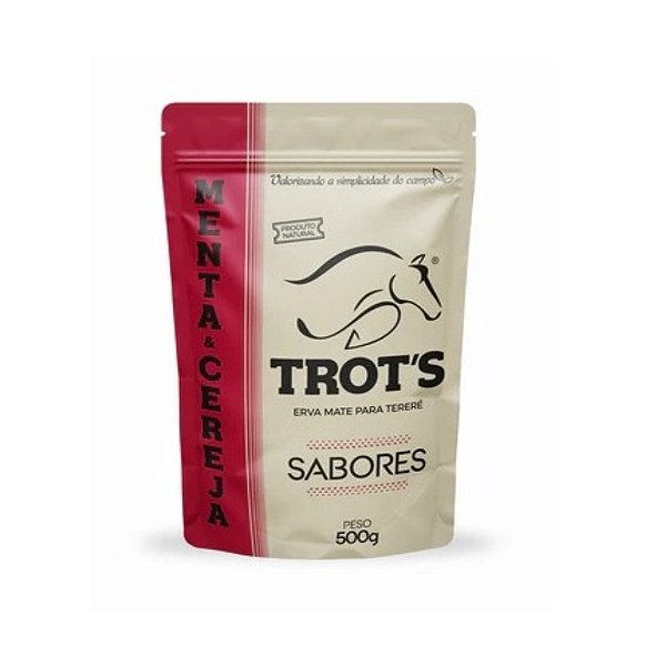 ERVA DE TERERE TROT´S SABORES  MENTA E CEREJA 500G